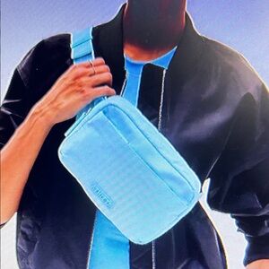 Athleta Light Blue Crossbody Sling Bag - nwt